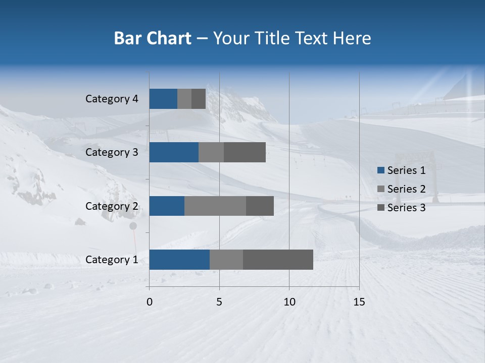 Icy Alpine Sky PowerPoint Template
