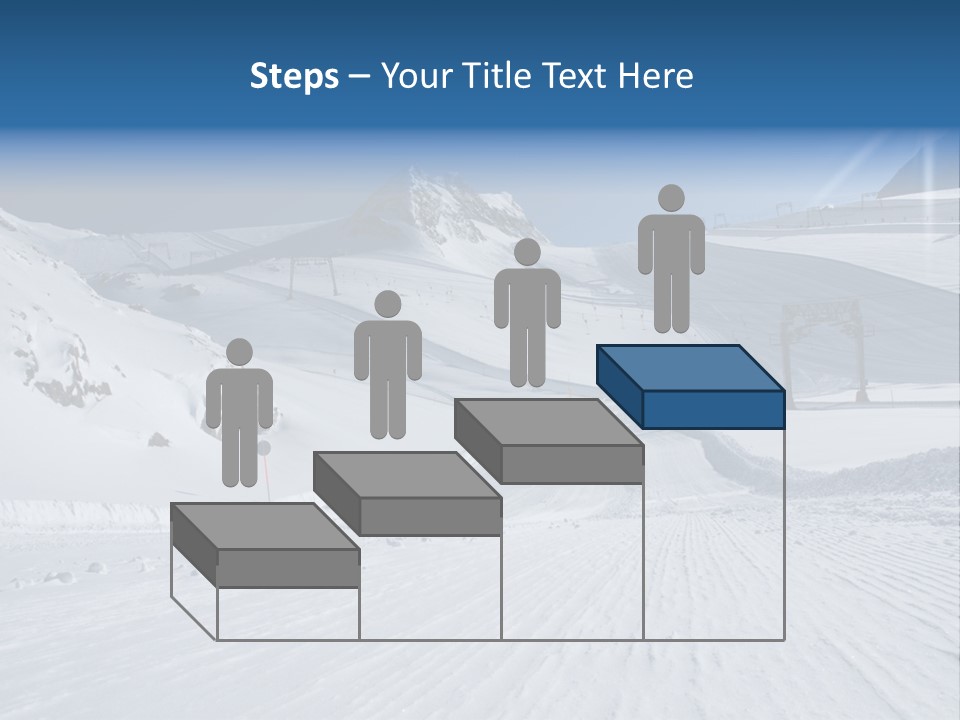 Icy Alpine Sky PowerPoint Template
