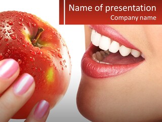 Teeth Energy Organic PowerPoint Template