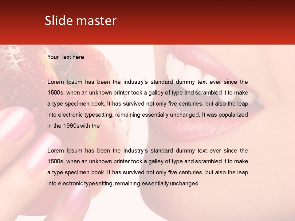 Teeth Energy Organic PowerPoint Template