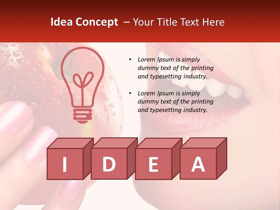 Teeth Energy Organic PowerPoint Template