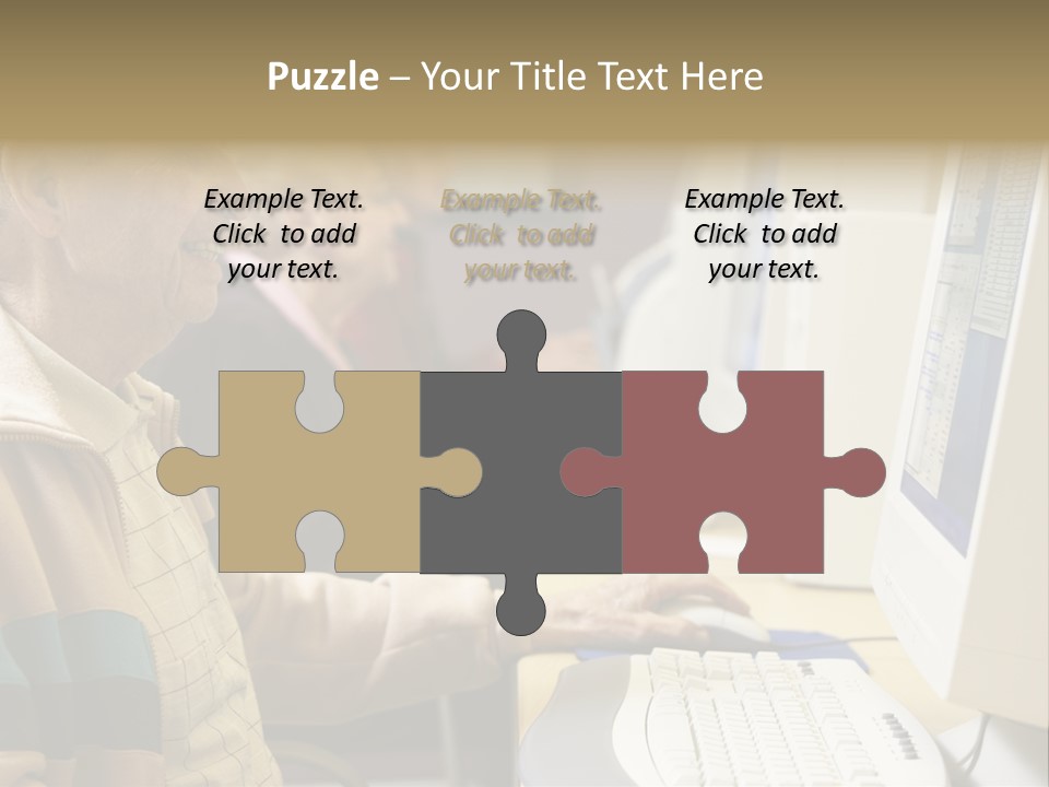 Man Silver Surfer Female PowerPoint Template