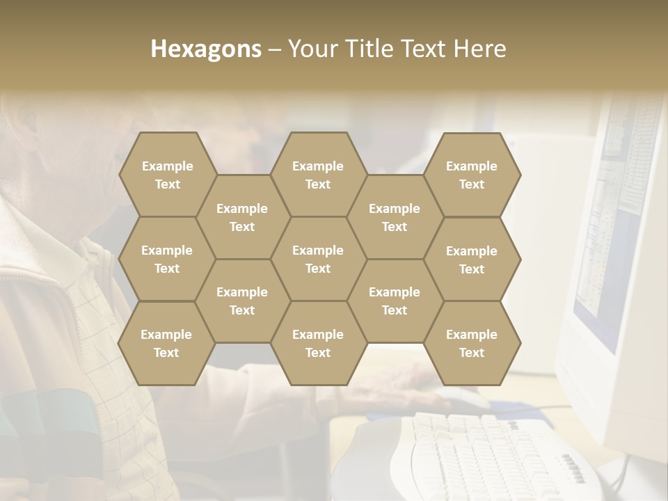 Man Silver Surfer Female PowerPoint Template