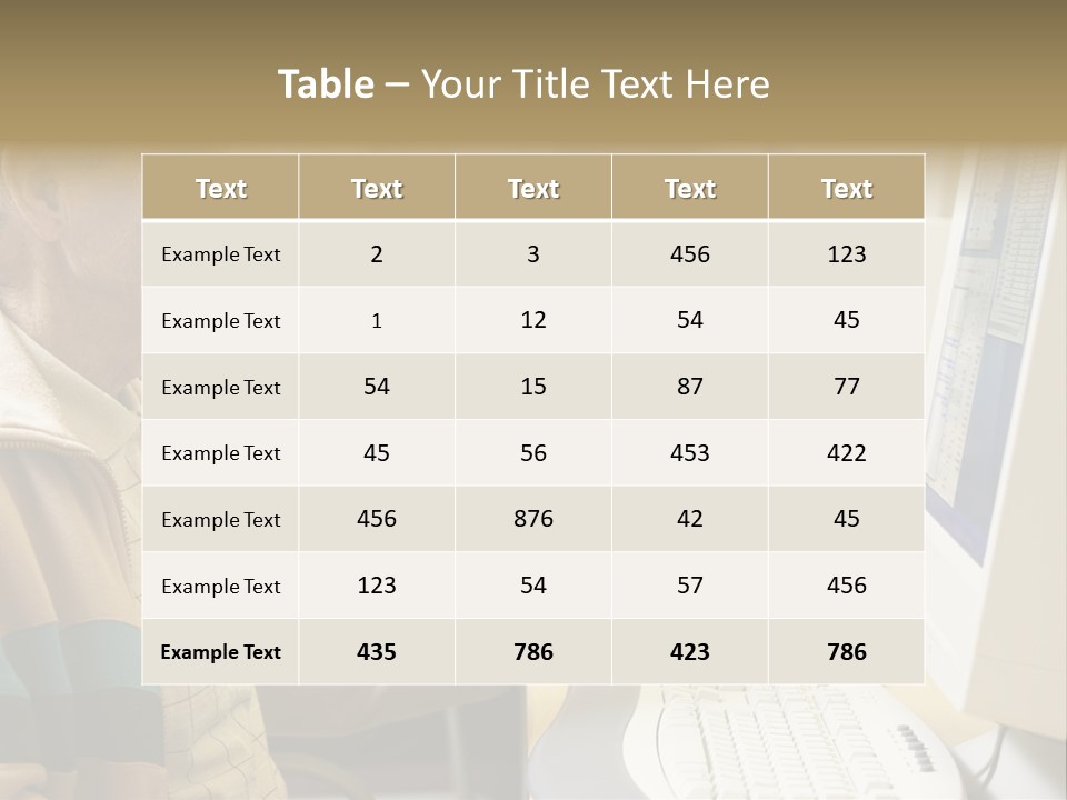 Man Silver Surfer Female PowerPoint Template