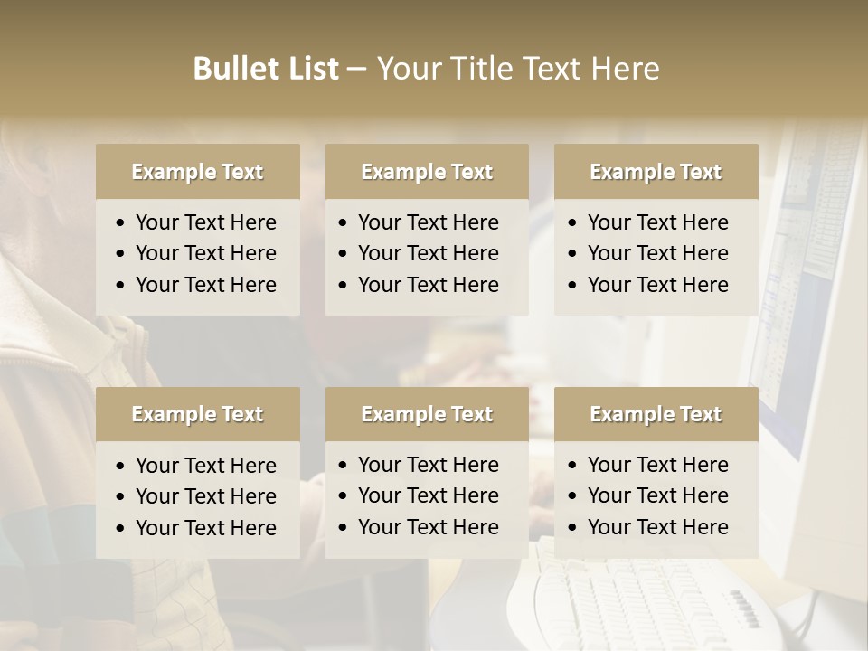 Man Silver Surfer Female PowerPoint Template