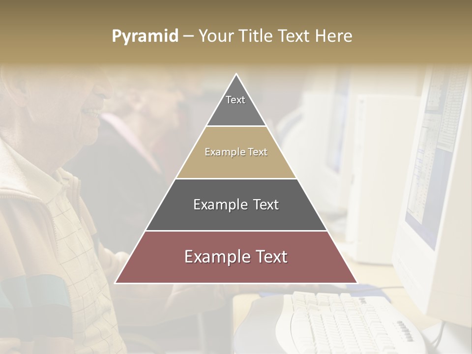 Man Silver Surfer Female PowerPoint Template