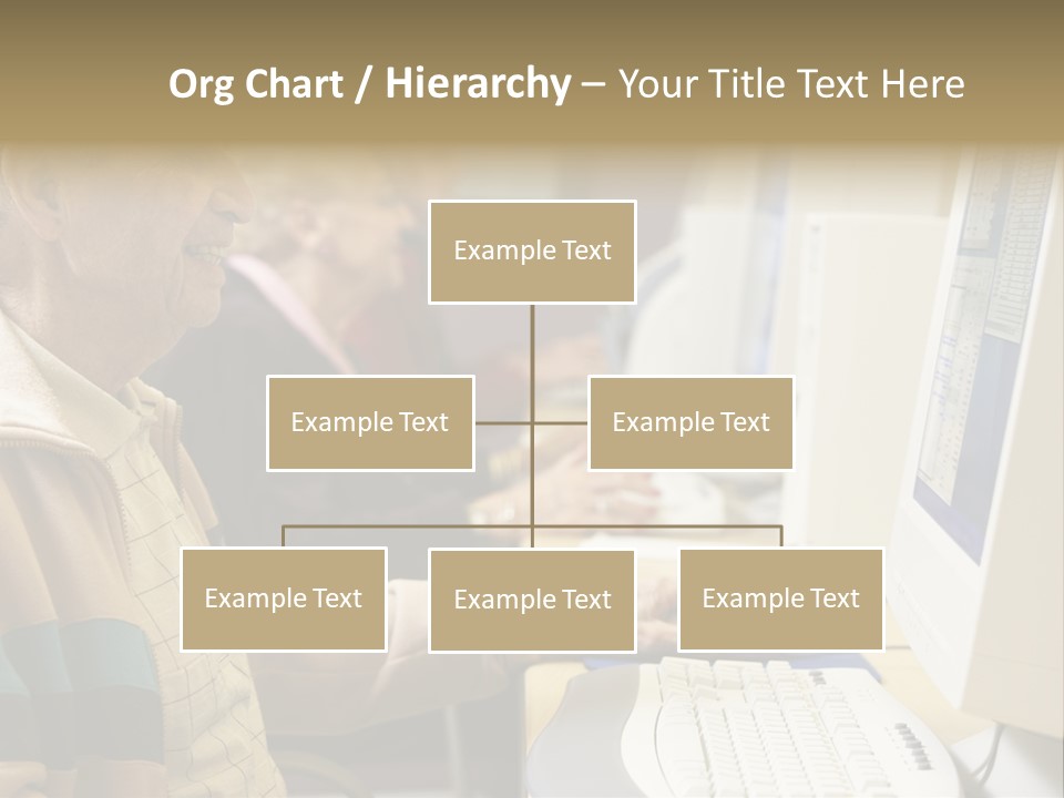 Man Silver Surfer Female PowerPoint Template