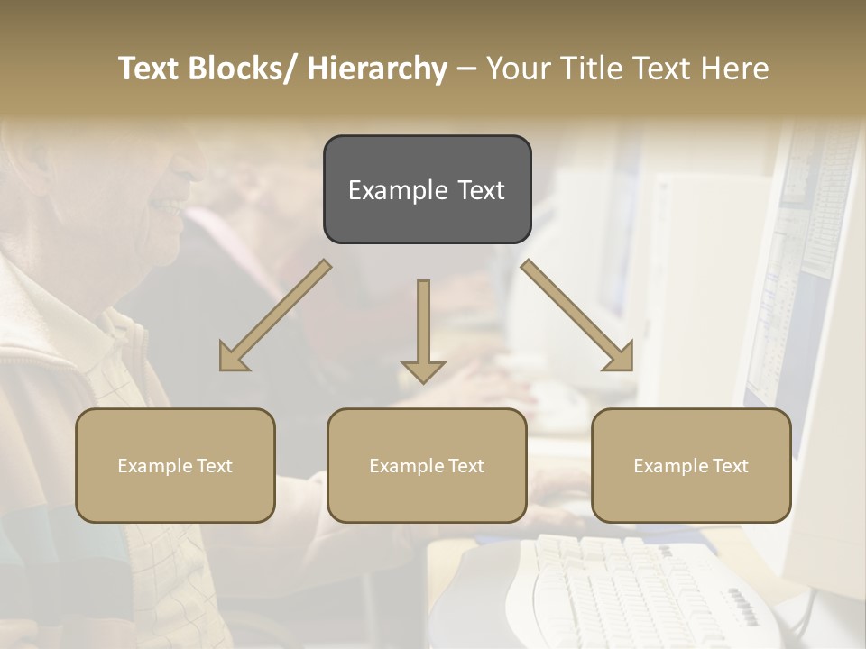 Man Silver Surfer Female PowerPoint Template