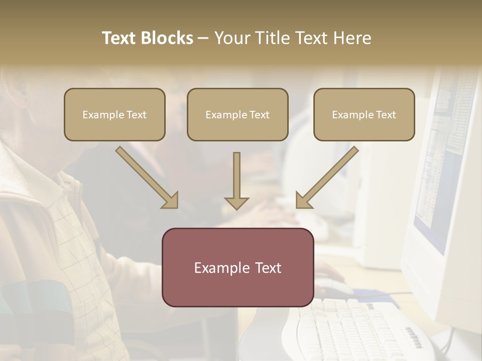 Man Silver Surfer Female PowerPoint Template