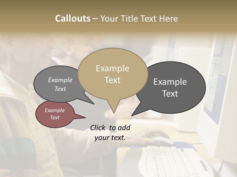 Man Silver Surfer Female PowerPoint Template