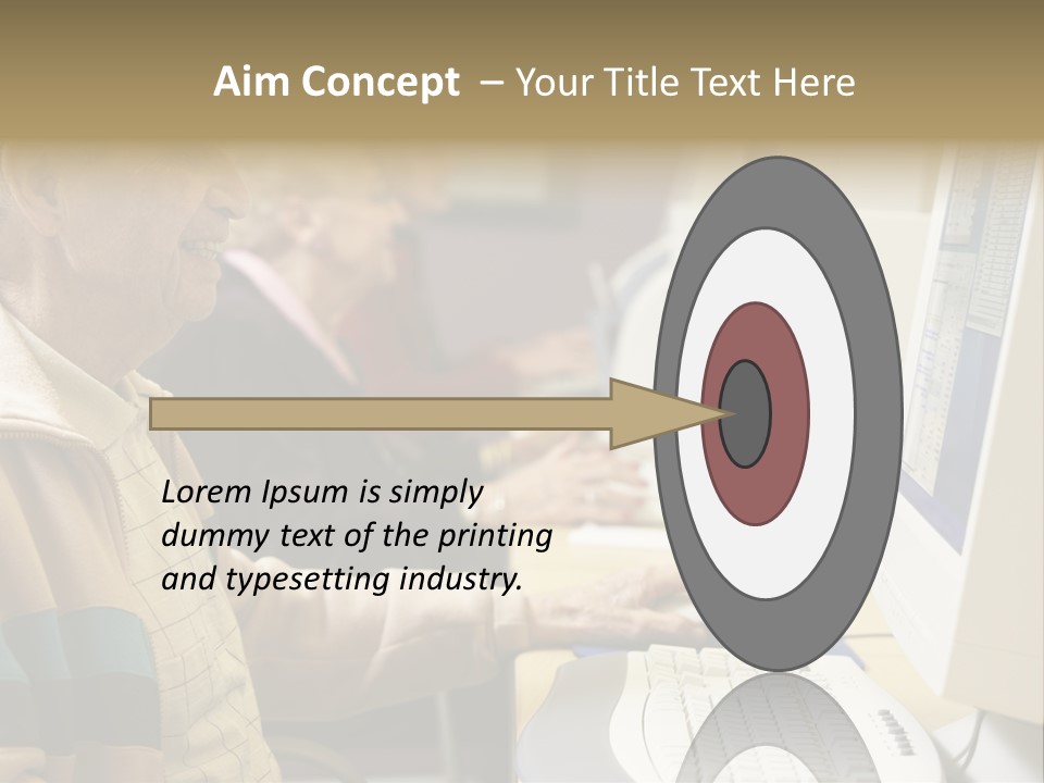 Man Silver Surfer Female PowerPoint Template