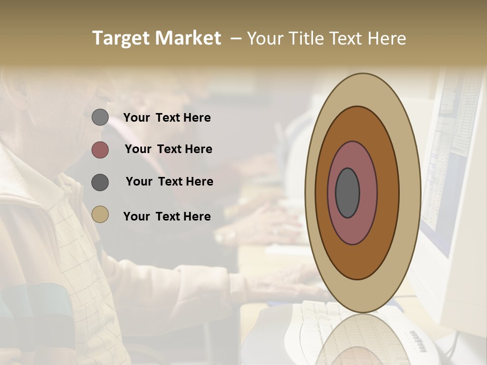 Man Silver Surfer Female PowerPoint Template