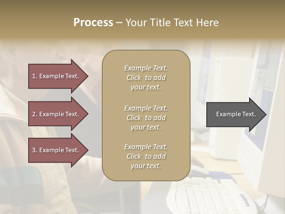 Man Silver Surfer Female PowerPoint Template