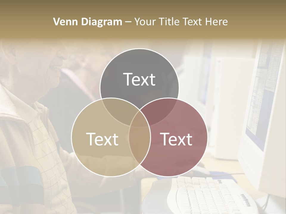 Man Silver Surfer Female PowerPoint Template