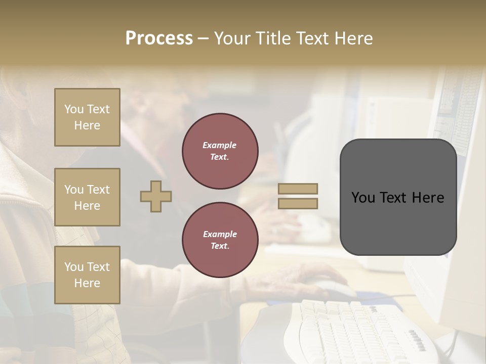 Man Silver Surfer Female PowerPoint Template