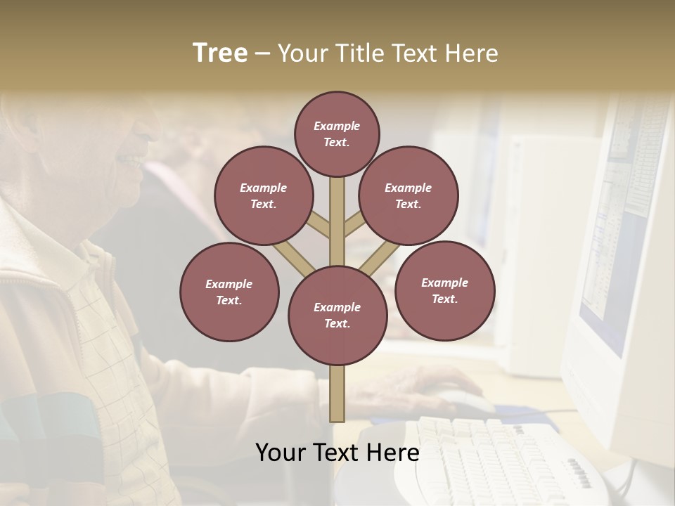 Man Silver Surfer Female PowerPoint Template