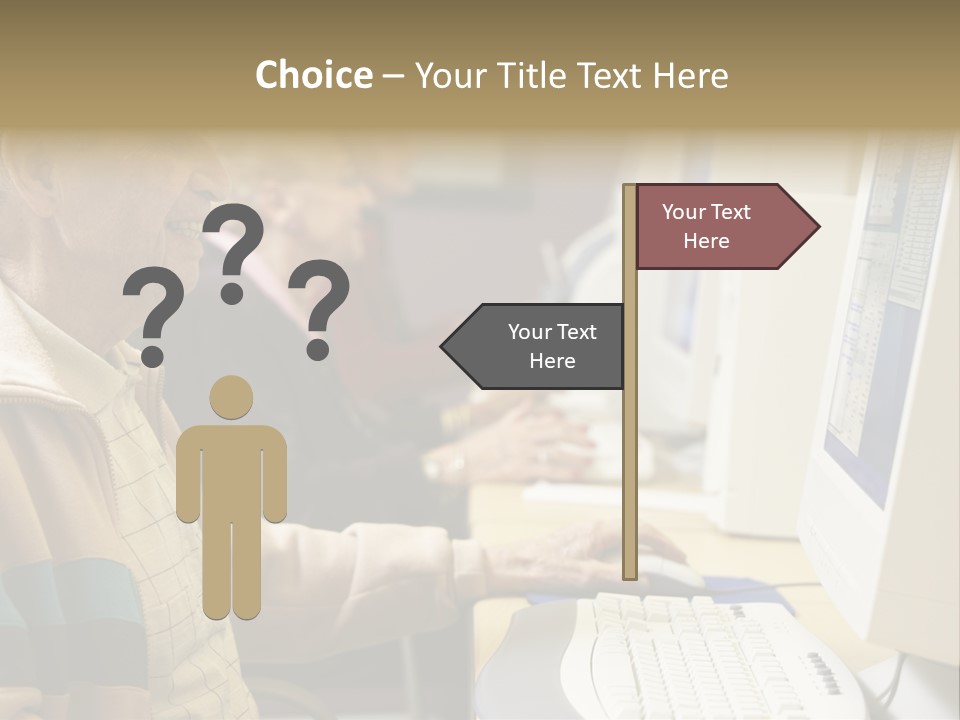 Man Silver Surfer Female PowerPoint Template