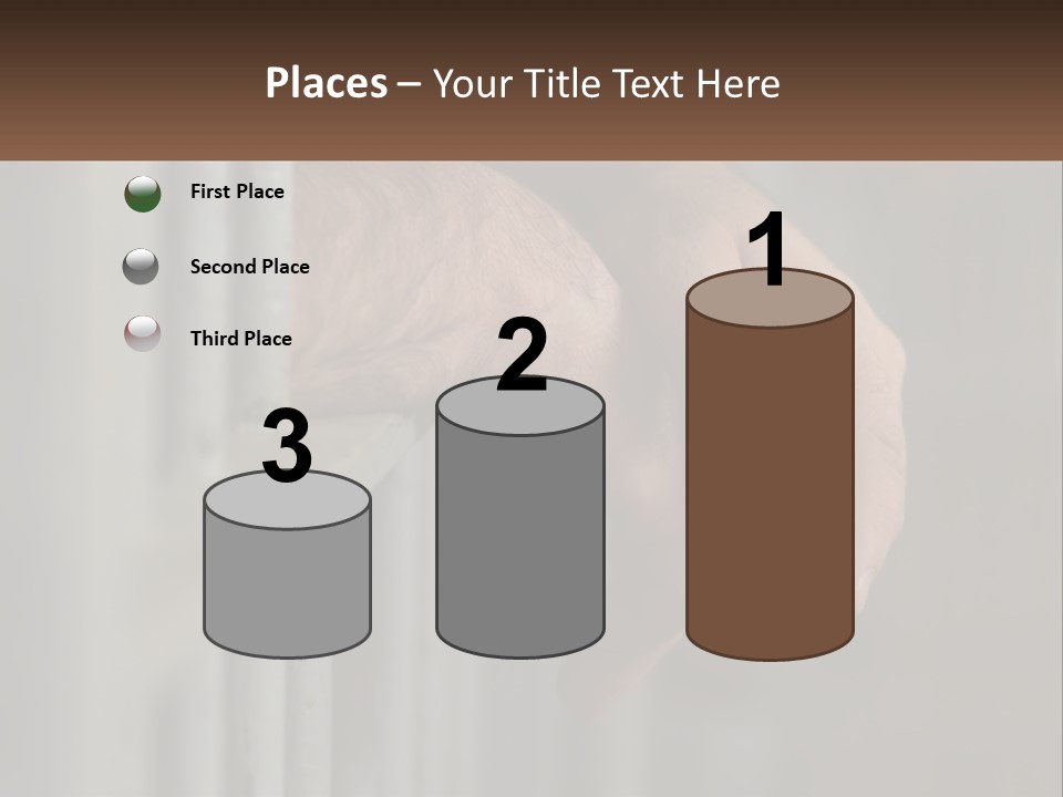 Imprisoned Alone Anger PowerPoint Template