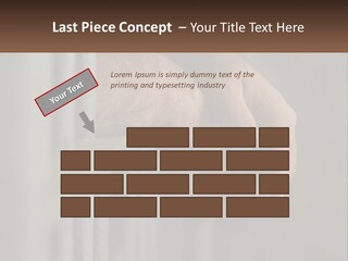 Imprisoned Alone Anger PowerPoint Template