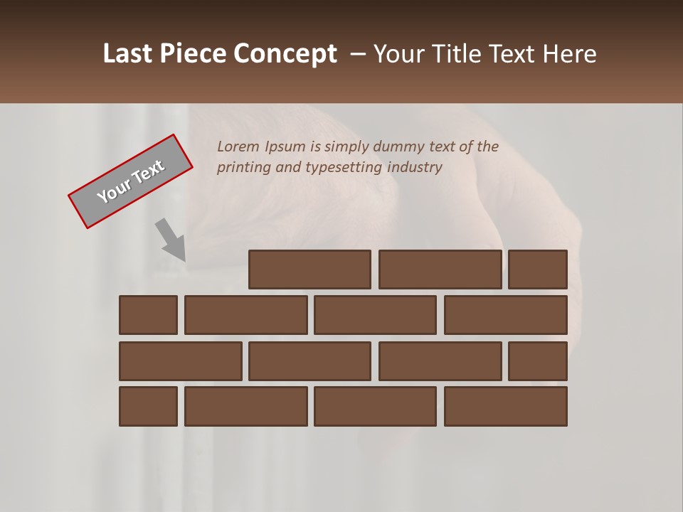 Imprisoned Alone Anger PowerPoint Template