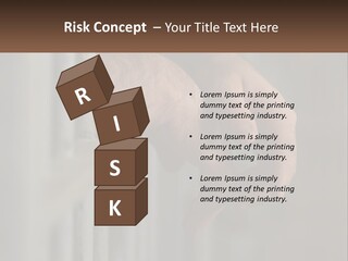 Imprisoned Alone Anger PowerPoint Template