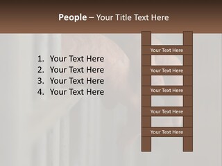 Imprisoned Alone Anger PowerPoint Template