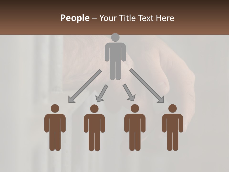 Imprisoned Alone Anger PowerPoint Template