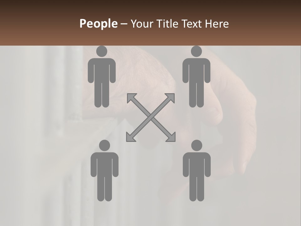 Imprisoned Alone Anger PowerPoint Template