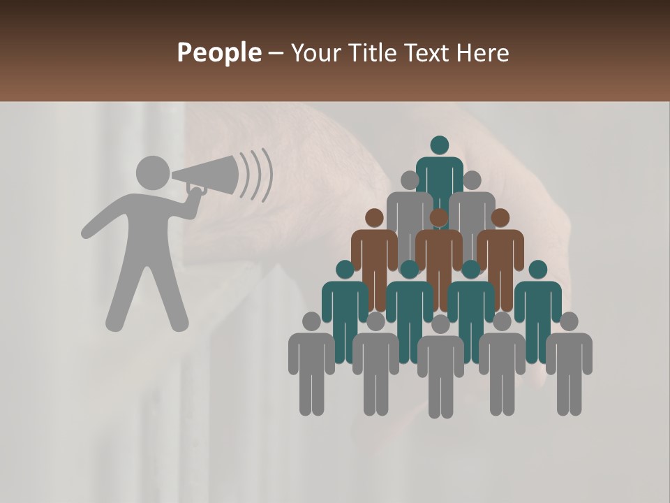 Imprisoned Alone Anger PowerPoint Template