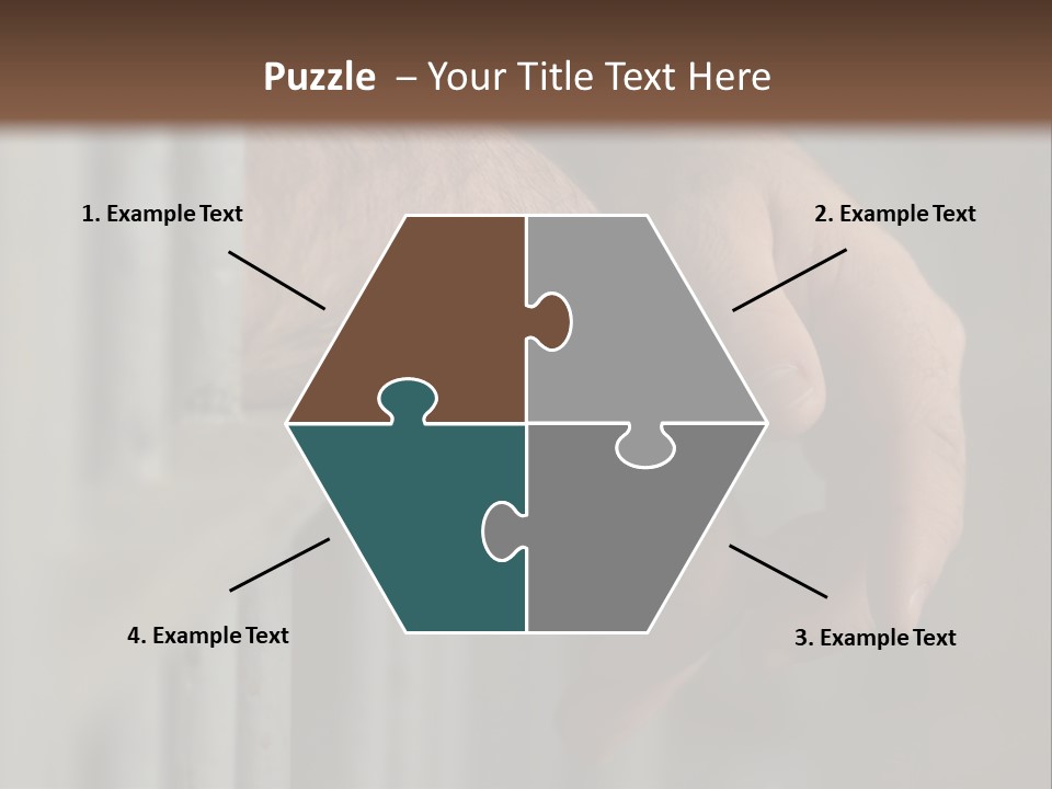 Jail Captive Cell PowerPoint Template