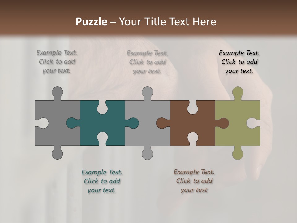 Jail Captive Cell PowerPoint Template