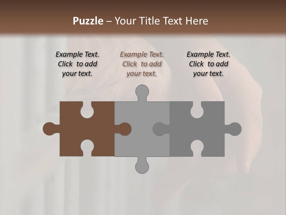 Jail Captive Cell PowerPoint Template