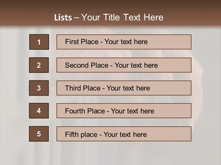Jail Captive Cell PowerPoint Template