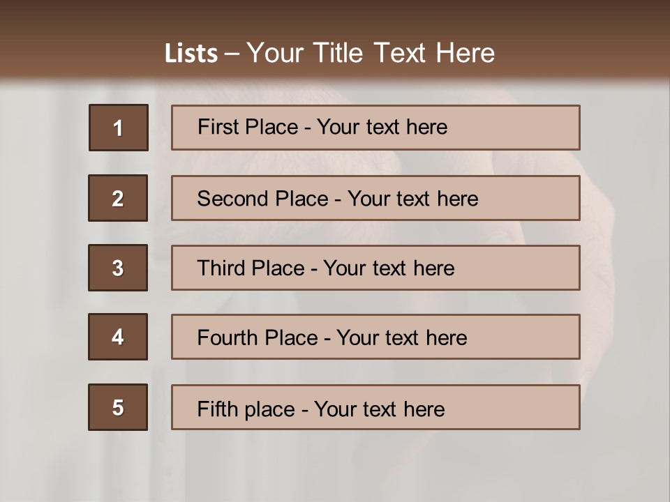 Jail Captive Cell PowerPoint Template