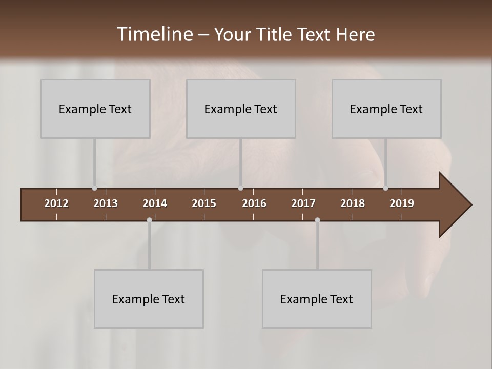Jail Captive Cell PowerPoint Template