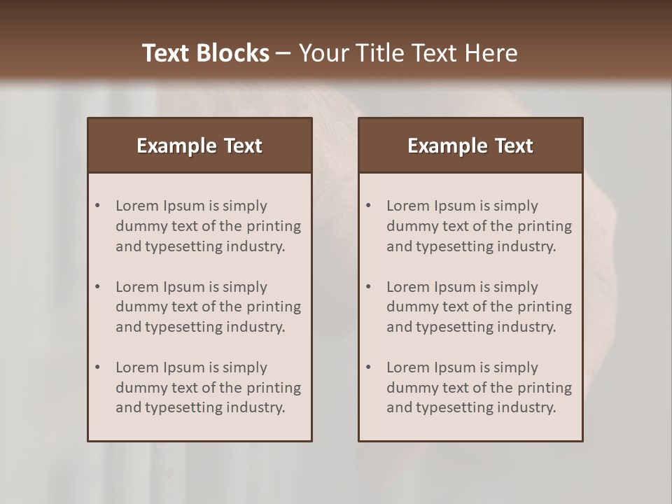Jail Captive Cell PowerPoint Template
