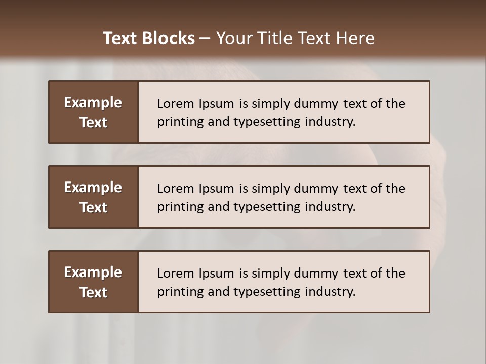 Jail Captive Cell PowerPoint Template