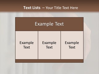 Jail Captive Cell PowerPoint Template