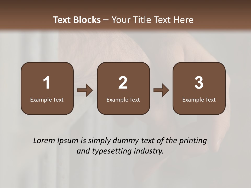 Jail Captive Cell PowerPoint Template