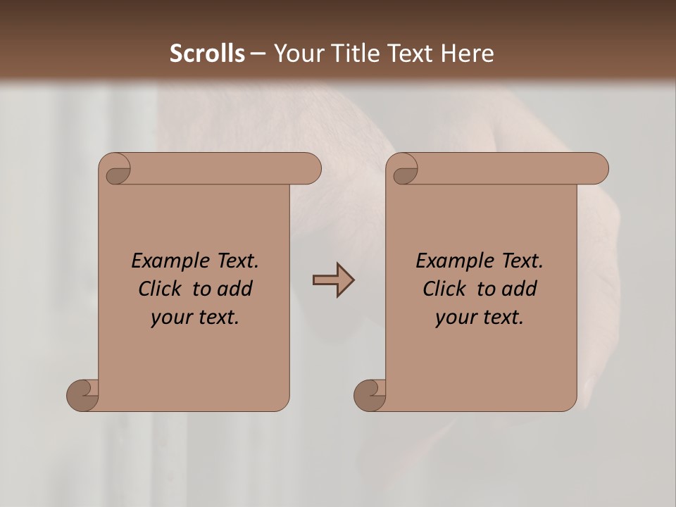 Jail Captive Cell PowerPoint Template