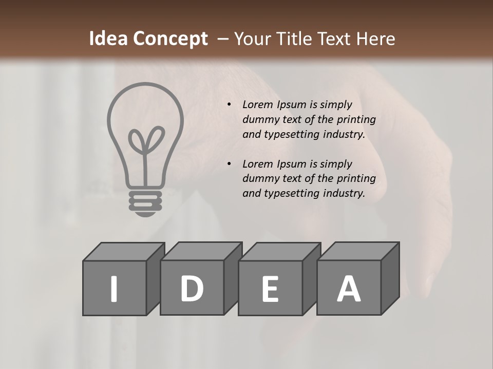 Jail Captive Cell PowerPoint Template