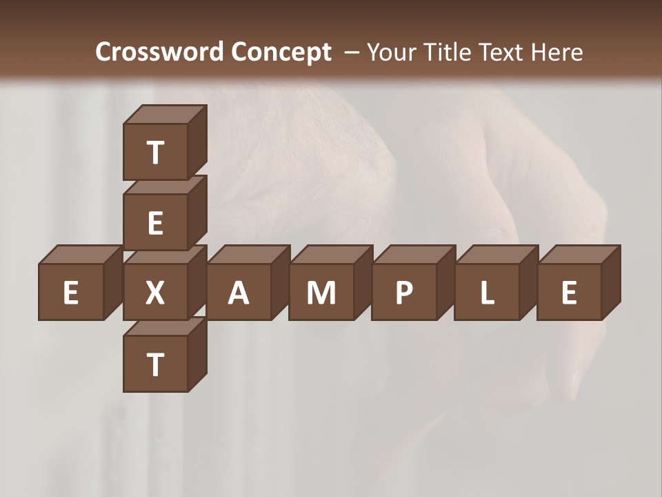 Jail Captive Cell PowerPoint Template