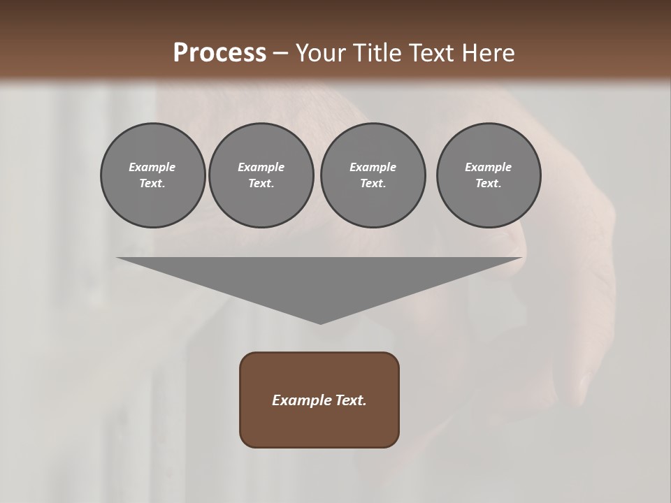 Jail Captive Cell PowerPoint Template