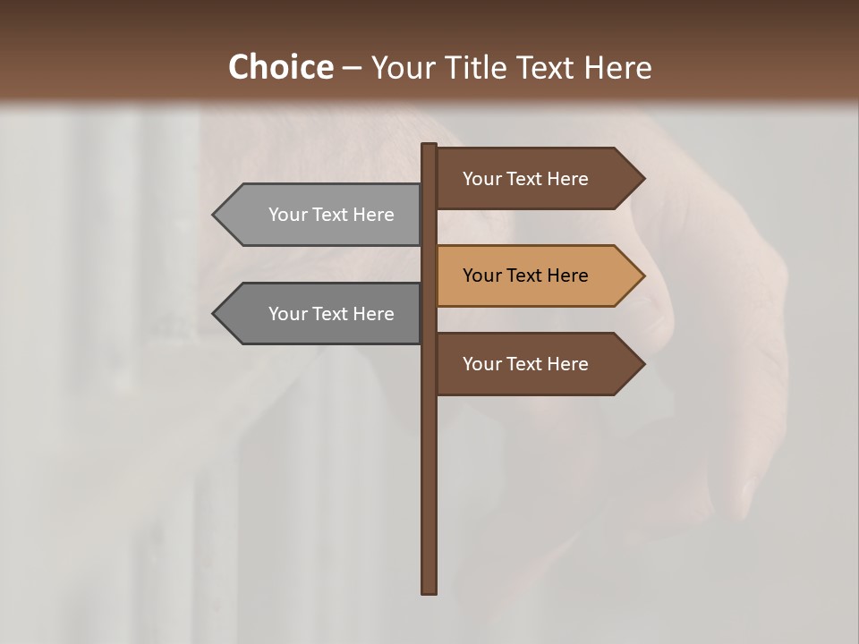 Jail Captive Cell PowerPoint Template