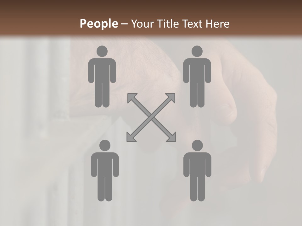 Jail Captive Cell PowerPoint Template