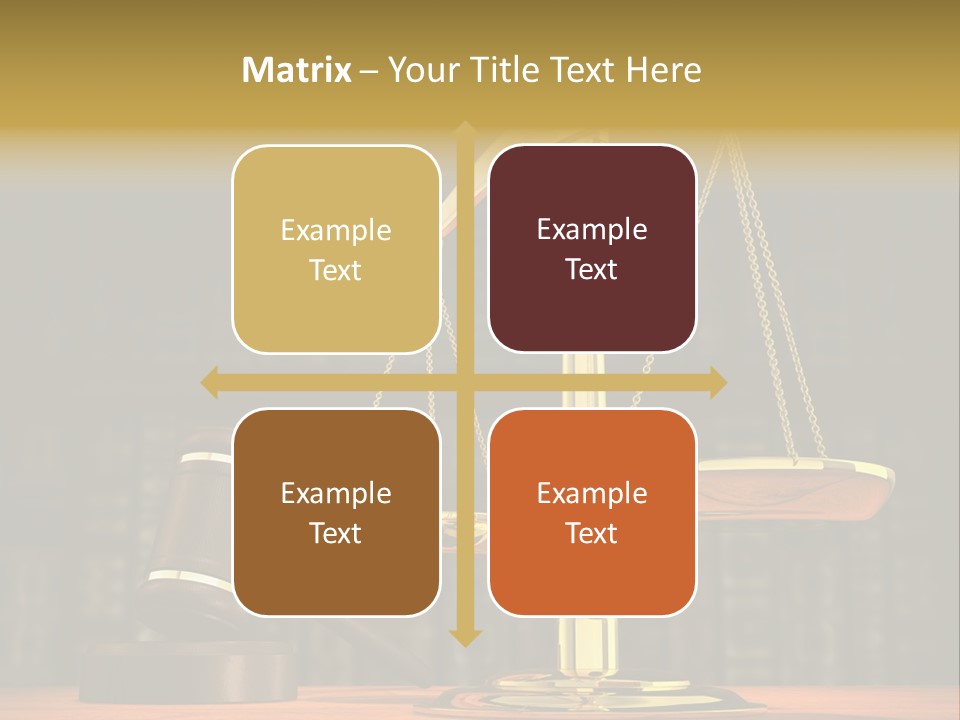 Sentence Legal Antique PowerPoint Template