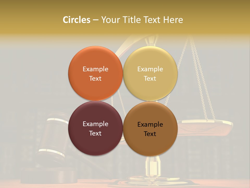 Sentence Legal Antique PowerPoint Template