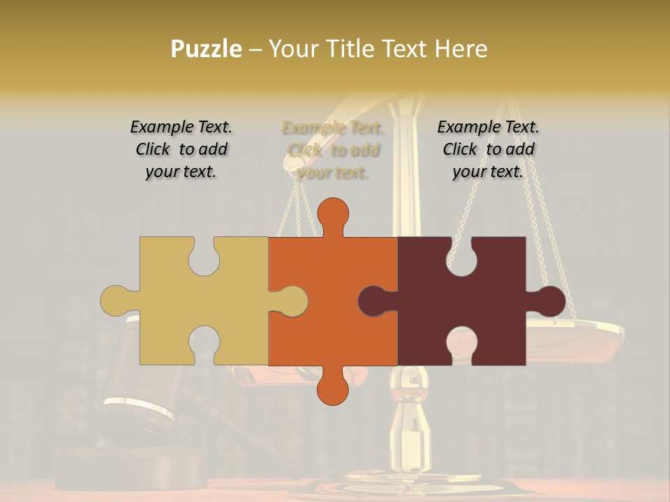 Sentence Legal Antique PowerPoint Template