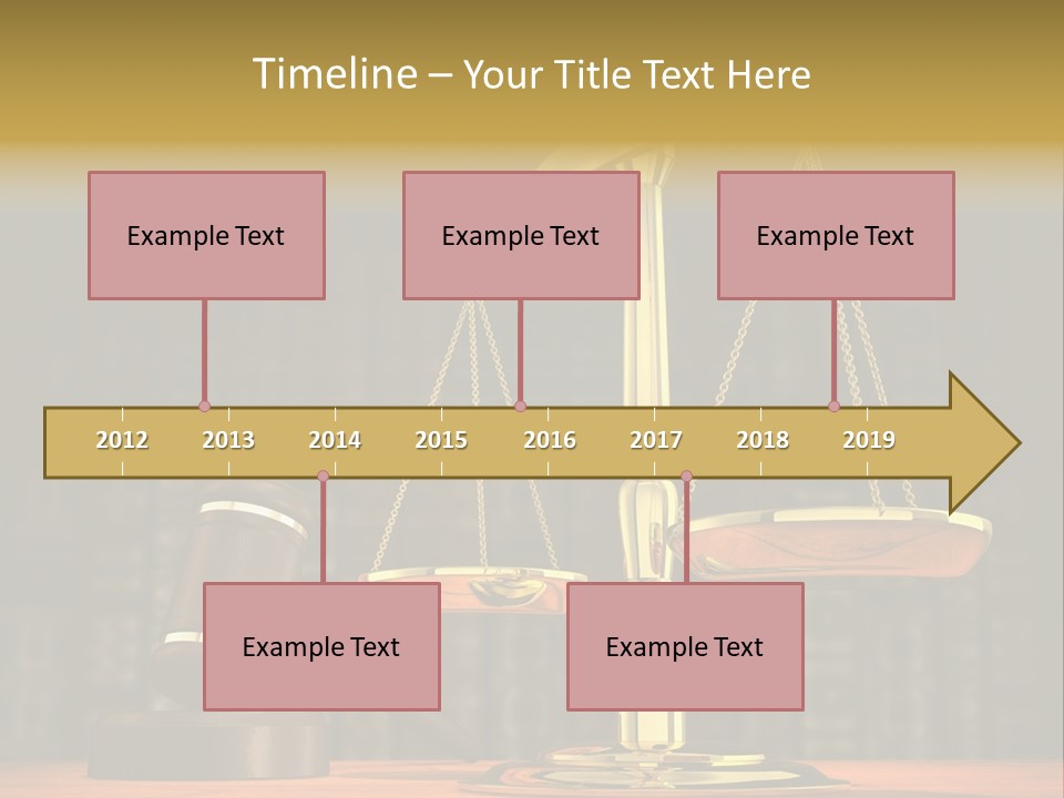 Sentence Legal Antique PowerPoint Template