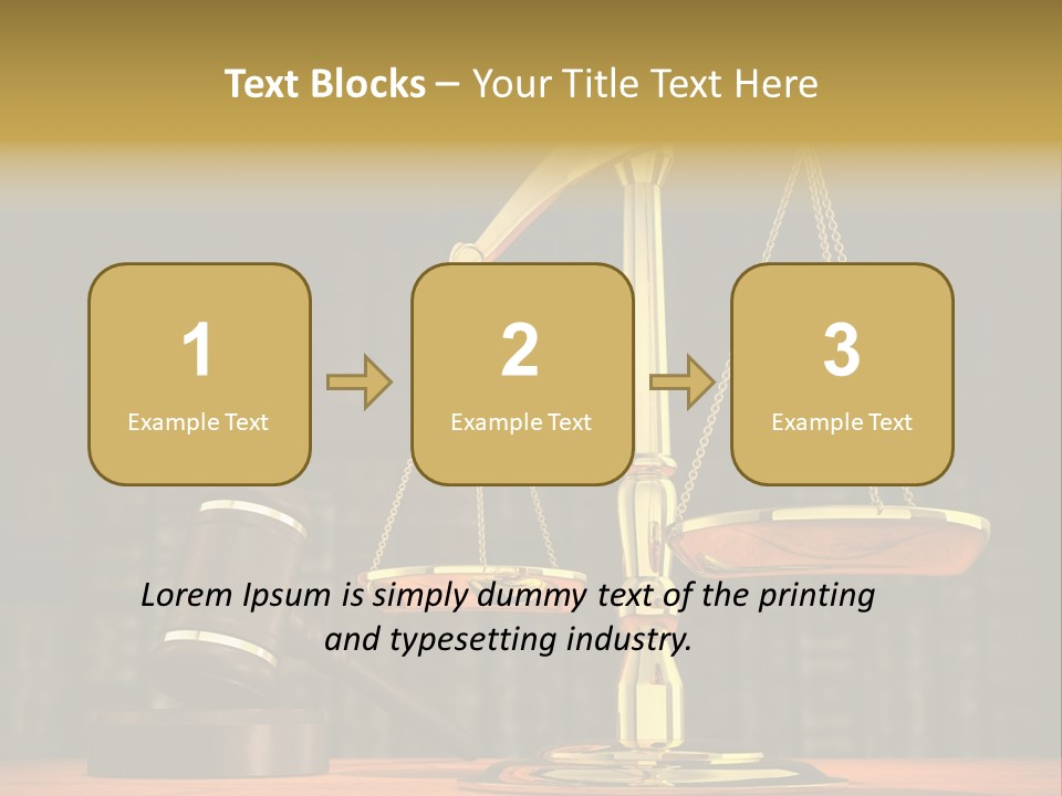 Sentence Legal Antique PowerPoint Template